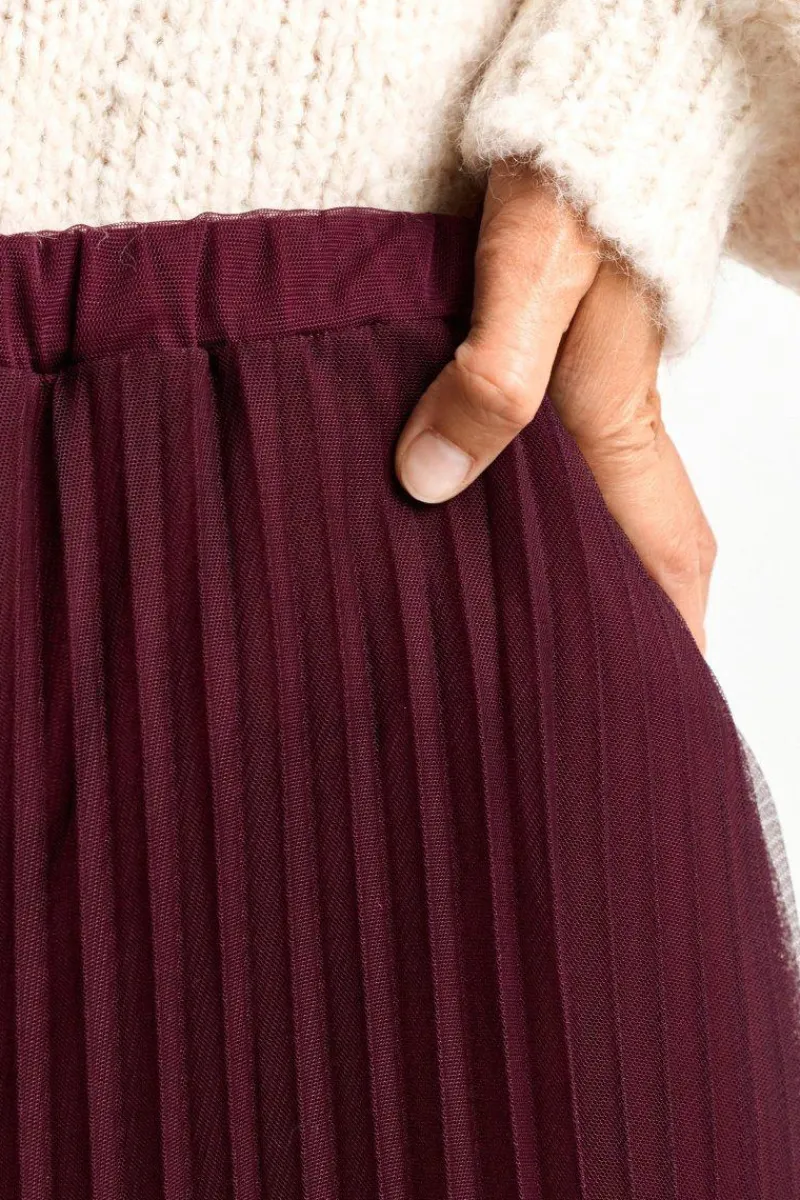 Plisseerock In Midilänge<Rich & Royal Discount