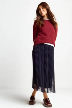 Plisseerock In Midilänge<Rich & Royal Discount