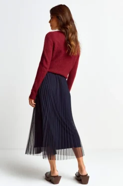 Plisseerock In Midilänge<Rich & Royal Discount
