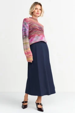 Pullover Aus Buntem Melange-Strick<Rich & Royal Clearance