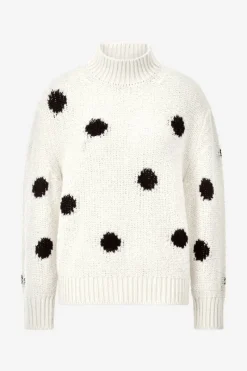 Pullover Mit Blauen Polka Dots<Rich & Royal Hot