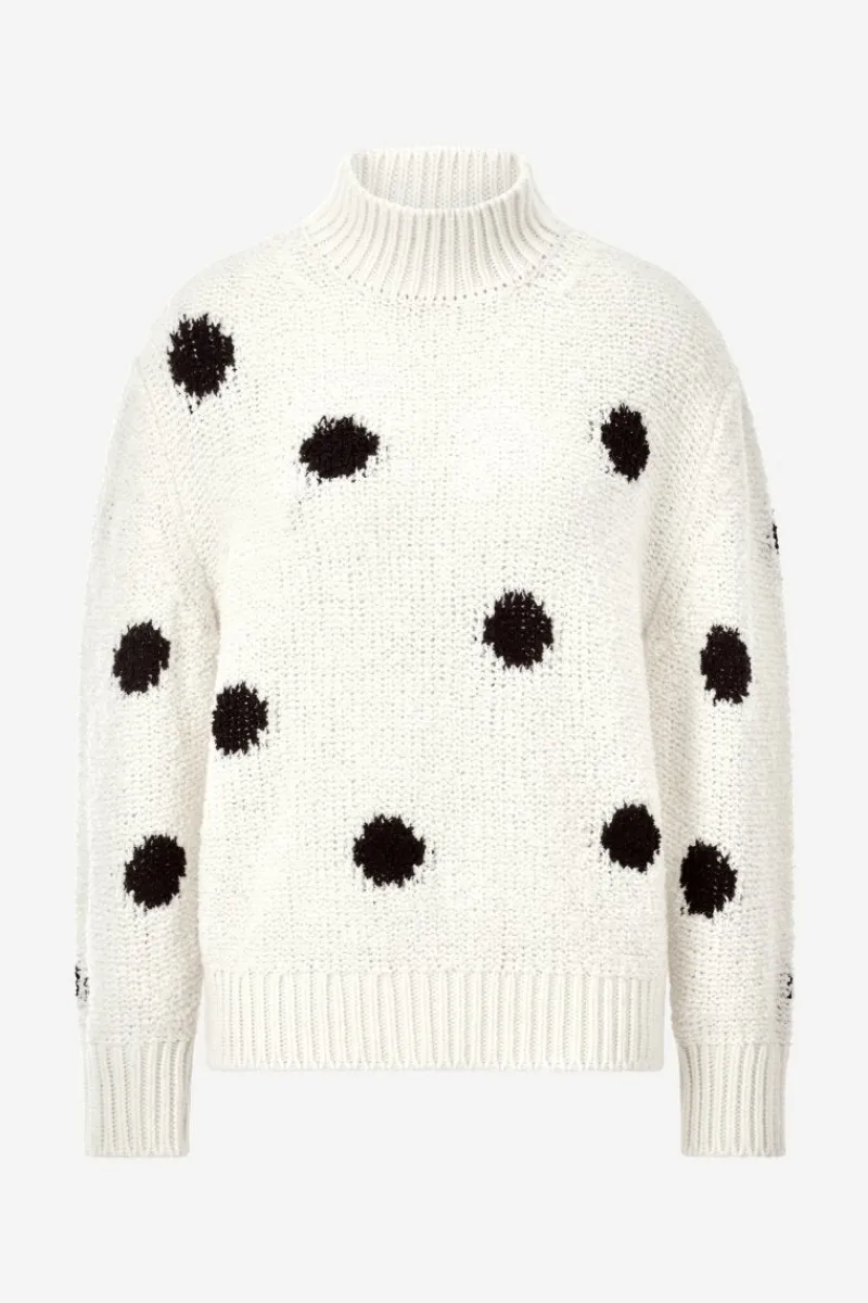 Pullover Mit Blauen Polka Dots<Rich & Royal Hot