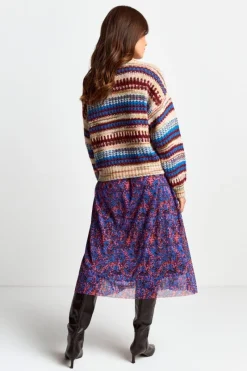 Pullover Mit Bunten Streifen<Rich & Royal Online