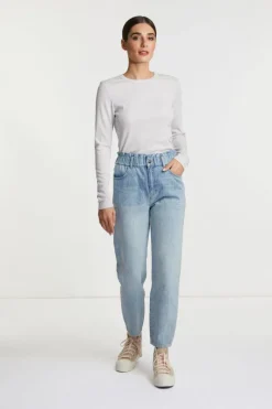 Rib-Longsleeve Mit Glanzeffekt<Rich & Royal Outlet