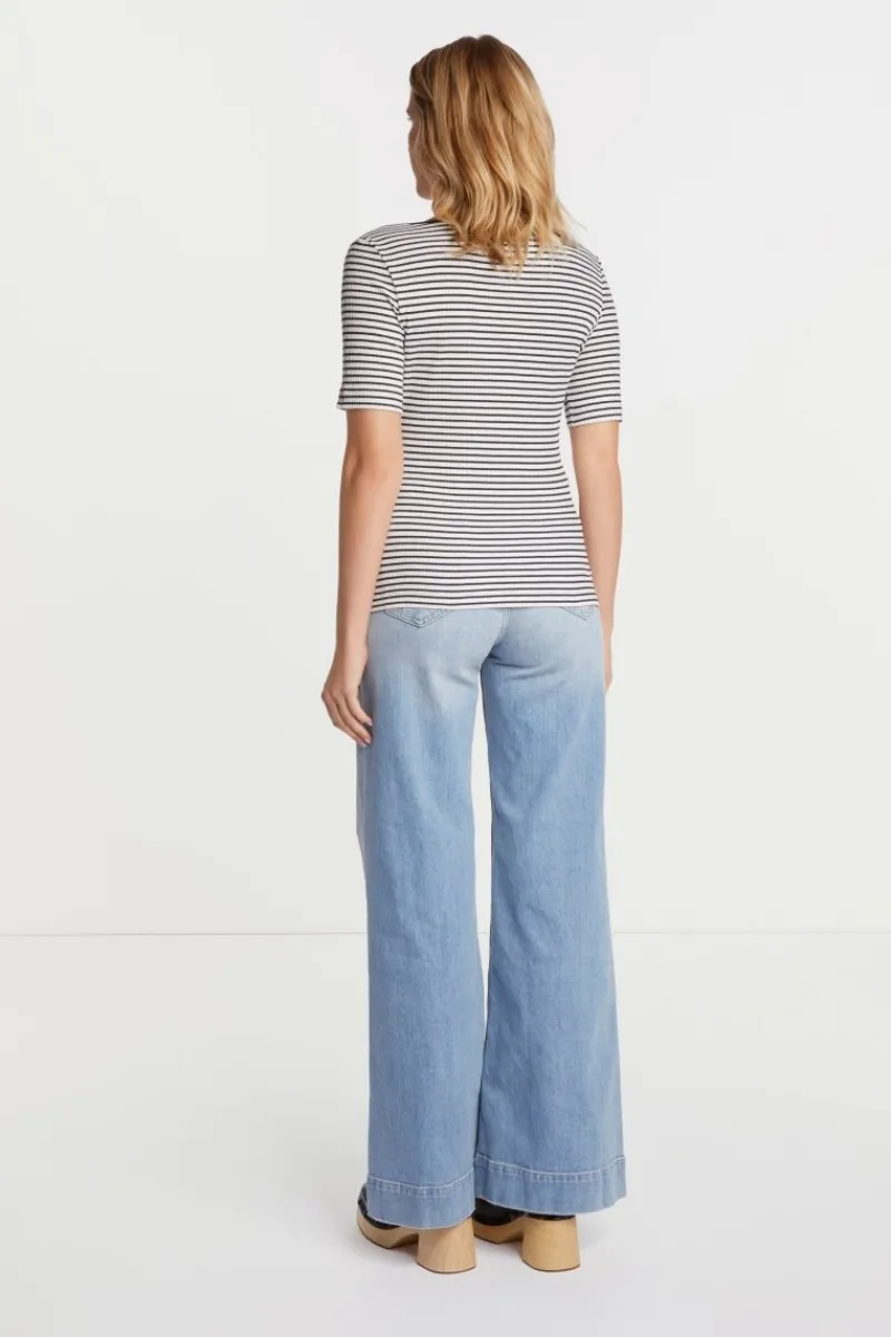 Rib-Shirt Aus Baumwolle<Rich & Royal Online