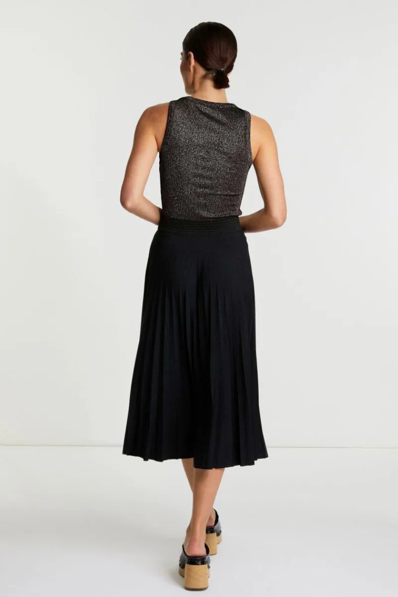 Rib-Top Mit Glanzeffekt<Rich & Royal