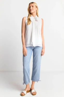 Ärmellose Schluppenbluse Mit Glanzeffekt<Rich & Royal Online