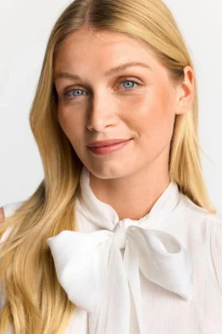 Ärmellose Schluppenbluse Mit Glanzeffekt<Rich & Royal Online