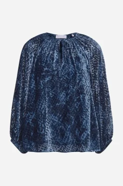 Samtbluse Mit Ballonärmeln<Rich & Royal Best