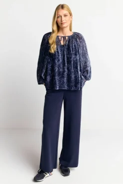 Samtbluse Mit Ballonärmeln<Rich & Royal Best