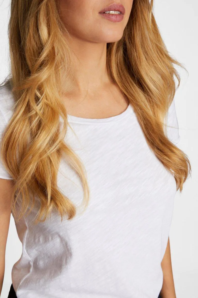 Slub-T-Shirt Aus Baumwolle<Rich & Royal Sale