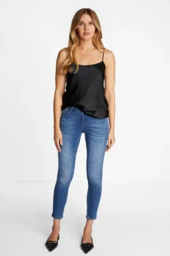 Spaghettiträger-Top Mit Seide<Rich & Royal Hot