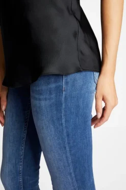 Spaghettiträger-Top Mit Seide<Rich & Royal Hot