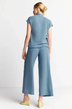 Stoffhose In Crinkle-Optik<Rich & Royal