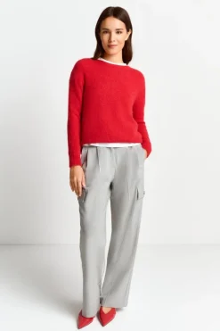 Strickpullover Aus Weichem Materialmix<Rich & Royal Clearance