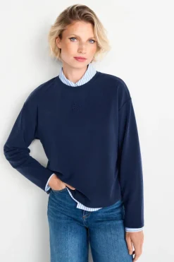 Sweatshirt Aus Supersoftem Jersey<Rich & Royal Hot