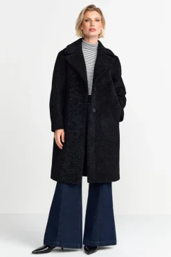 Teddy-Mantel Mit Reverskragen<Rich & Royal Discount