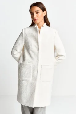 Teddy-Mantel Mit Stehkragen<Rich & Royal New