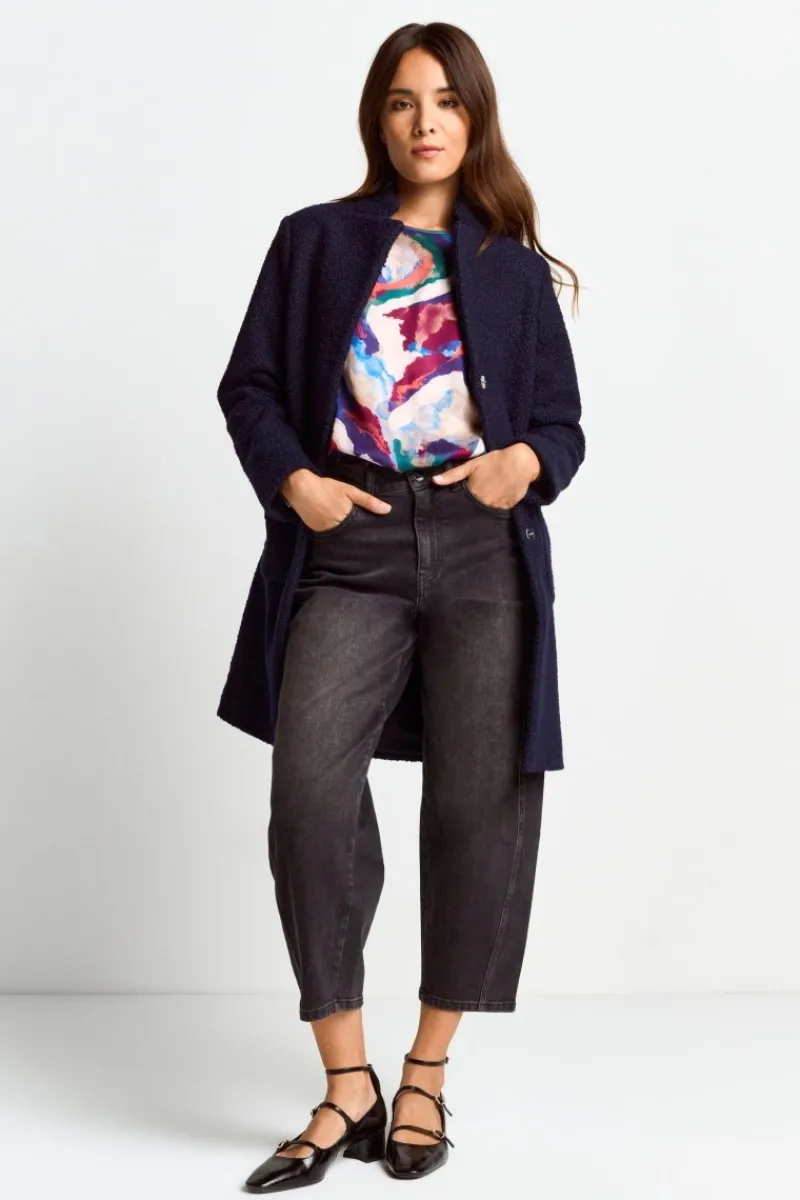 Teddy-Mantel Mit Stehkragen<Rich & Royal New