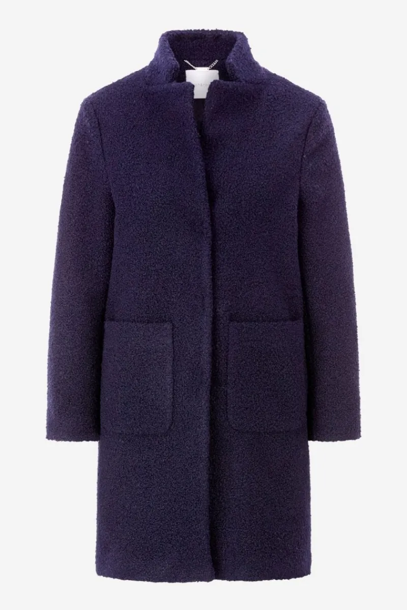 Teddy-Mantel Mit Stehkragen<Rich & Royal New