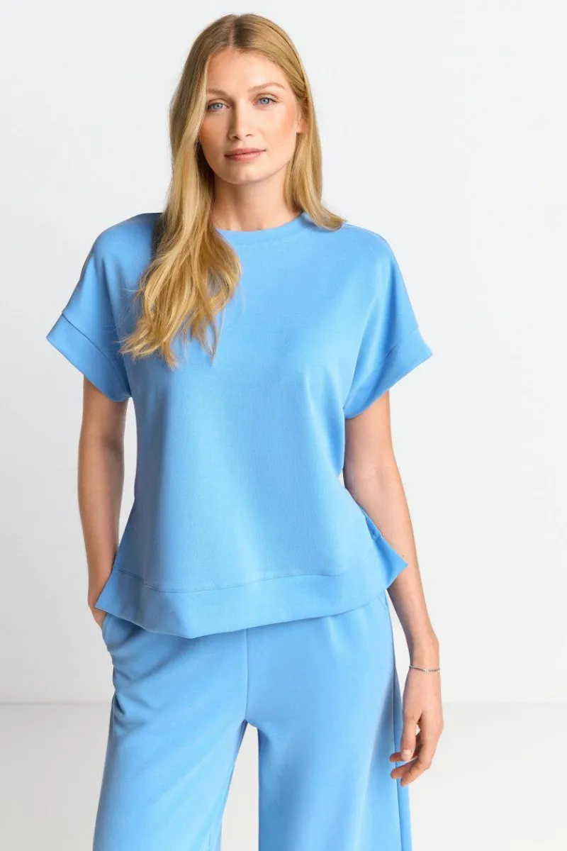 T-Shirt Aus Supersoftem Jersey<Rich & Royal Discount