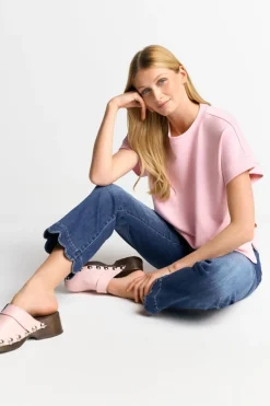 T-Shirt Aus Supersoftem Jersey<Rich & Royal Clearance