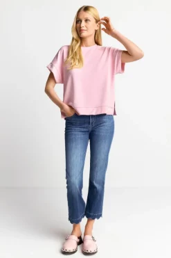 T-Shirt Aus Supersoftem Jersey<Rich & Royal Clearance