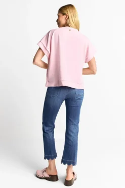 T-Shirt Aus Supersoftem Jersey<Rich & Royal Clearance