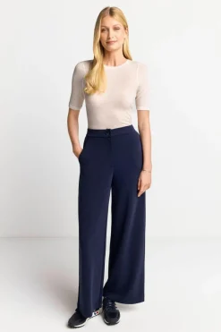 T-Shirt Aus Wollmix<Rich & Royal Clearance