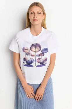 T-Shirt Mit Crew-Neck<Rich & Royal Online