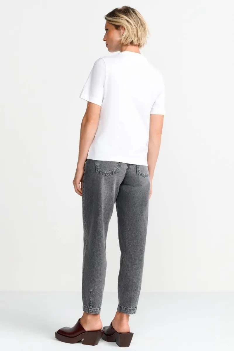 T-Shirt Mit Flockdruck<Rich & Royal Clearance