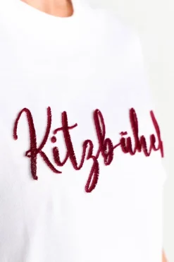 T-Shirt Mit Flockdruck<Rich & Royal Clearance