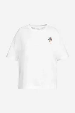 T-Shirt Mit Frida Kahlo-Applikation<Rich & Royal New
