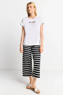 T-Shirt Mit Strass-Applikationen<Rich & Royal Clearance