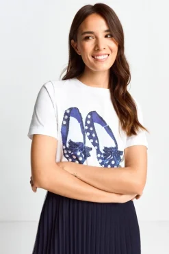 T-Shirt Mit Strassdetails<Rich & Royal Outlet