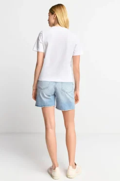 T-Shirt Mit Strassverziertem Print<Rich & Royal Hot