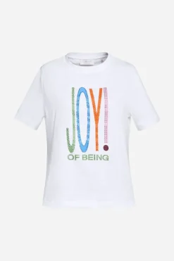 T-Shirt Mit Strassverzierung<Rich & Royal Online