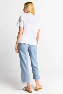 Weißes T-Shirt Mit Schriftzug<Rich & Royal Best