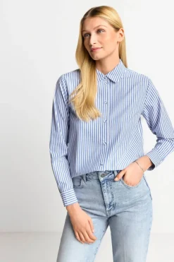 Weite Hemdbluse Mit Knopfleiste<Rich & Royal