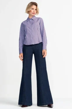 Wide Leg Denim Mit Elastischem Bund<Rich & Royal New