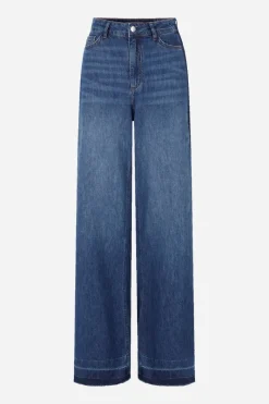 Wide Leg Denim Mit Seitenstreifen<Rich & Royal New